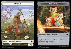 Rabbit (0003) // Treasure (0029) Double-Sided Token